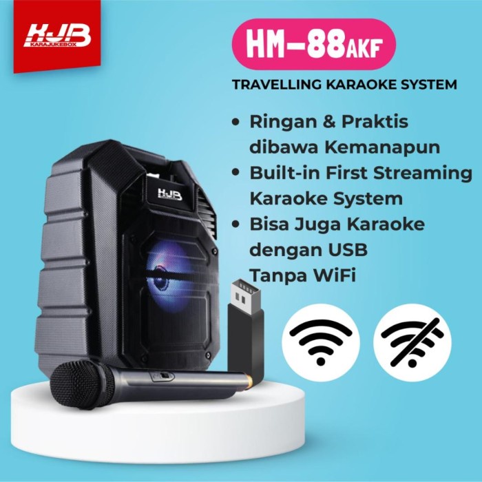 ✅Sale Travelling Karaoke System/Streaming Karaoke Speaker Kjb-Hm88Akf Berkualitas