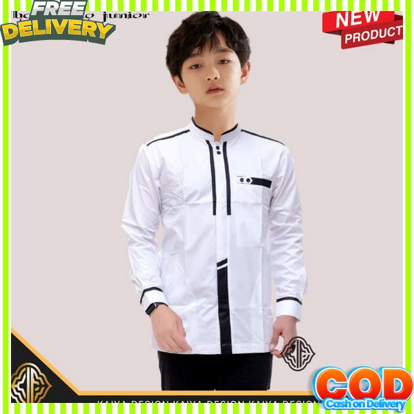 Kmeja Kokkoh Kokoo Ramadhan Idul Fitri Buju Muslim Anak Cowok Baju Peria Hadroh Kemejs Koko Sholawat