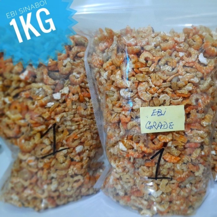 

EBI udang kering Asli Sinaboi (Grade 1) 1kg