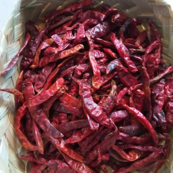 

Buruan serbu] 250gr cabe rawit kering pedas/cabe merah rawit kering