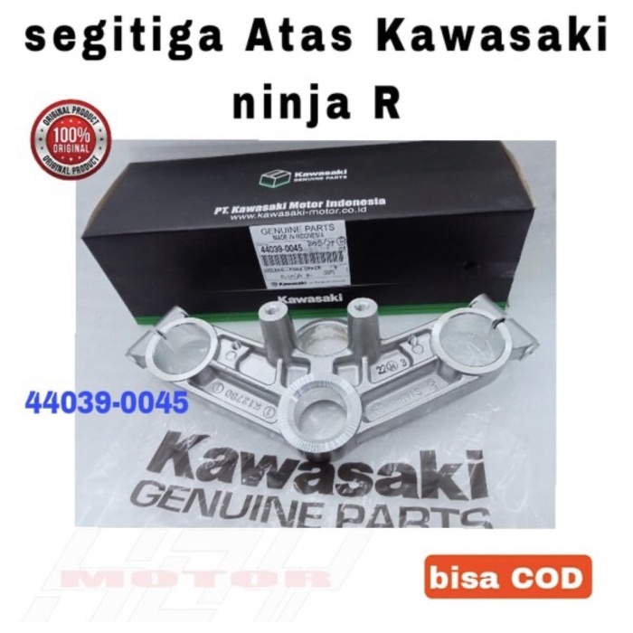 New Segitiga Atas Kawasaki Ninja R 44039-0045 Original Ori