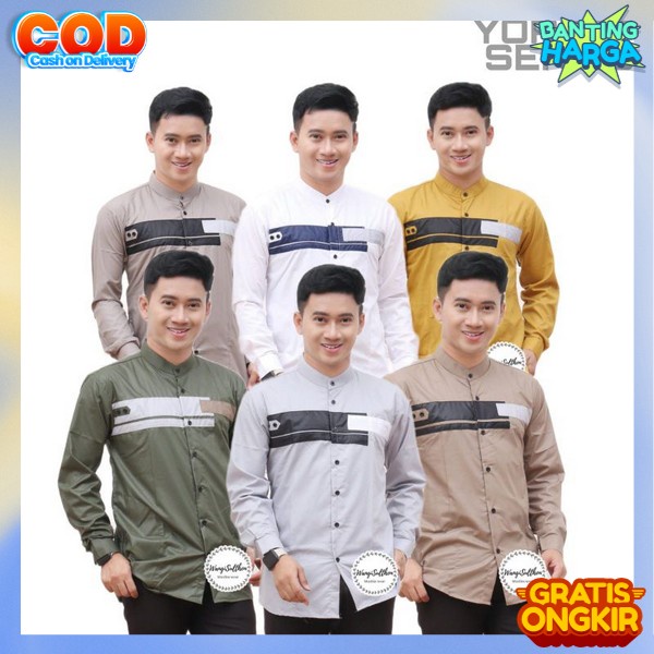 Buju Moselem Pakistan Buju Muslim Cowok Kekinian Dewasa Baju Peria Kemejs Koko Lski Atasan Laki Teba