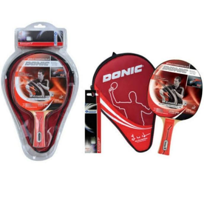 DONIC Waldner Line 600 Set Made Up Blade Bet Jadi Pingpong