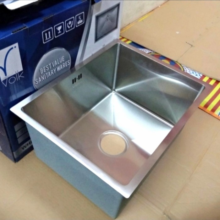 ✅Ori Sink Cuci Piring/Kitchen Sink Dapur Stainless Ukuran 5040 Volk Terbaru