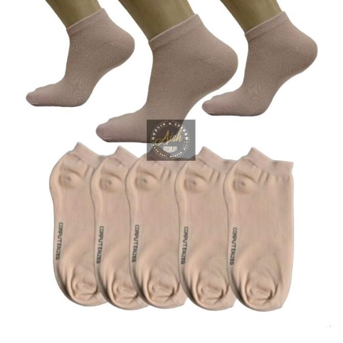 KAOS KAKI PENDEK WARNA KULIT/ KAUS KAKI WANITA SEMATA KAKI CREAM