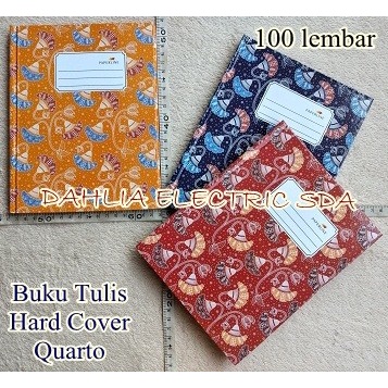 

Buku Tulis Hard Cover Quarto 100 Lembar Paperline Best