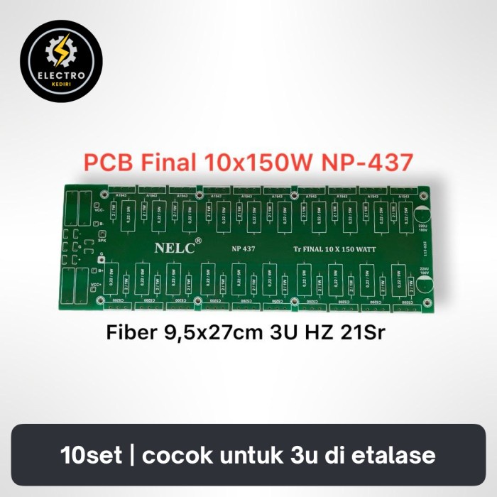 Pcb Final 3U 10 ; 12 ; 14 Set Fiber Pcb Final Toshiba Viber 3U Best