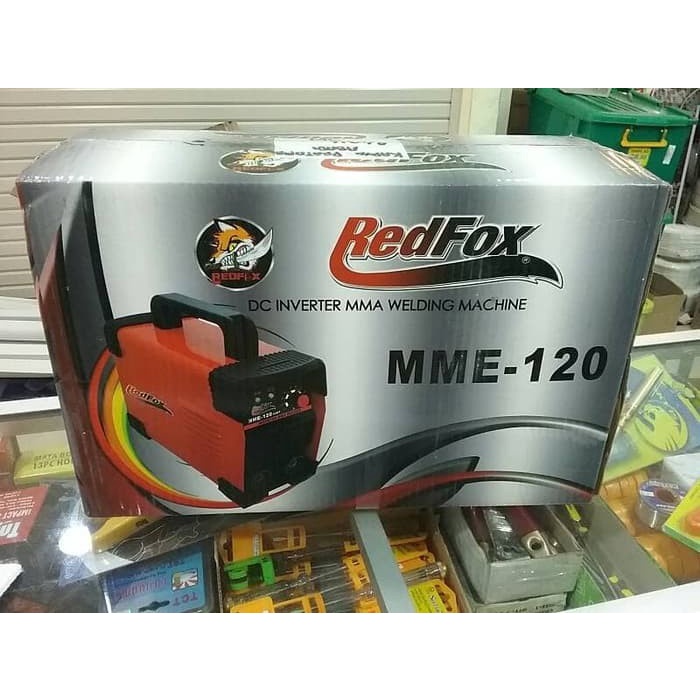 [Original] Mesin Las Listrik Redfox Mme 120 Igbt / Welding Machine Red Fox Mme120 Limited
