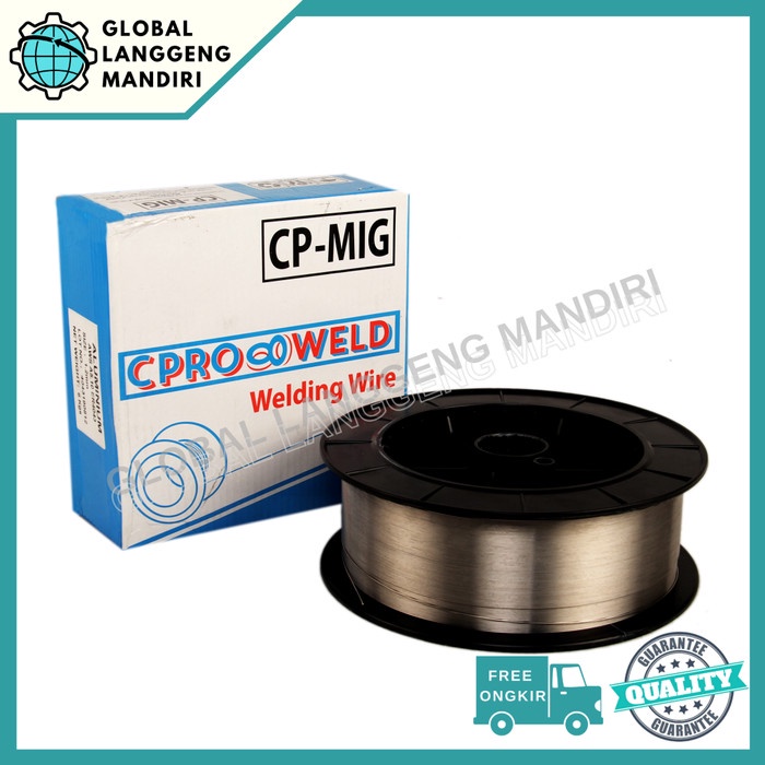 [Original] Mig Wire C.O Aluminium Er 4043 1.0Mm 6Kg Co Solid Wire Welding Wire Terbaru