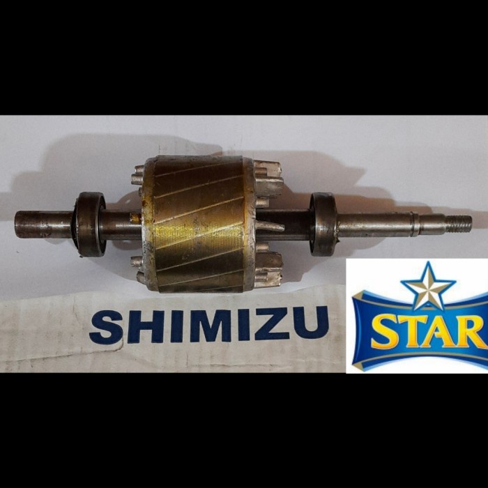 [Ori] As Rotor Bearing Dinamo Pompa Air Shimizu Pc 268 267 Jetpump Terbatas