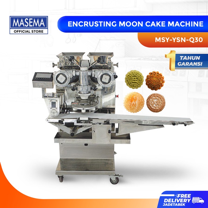 [Original] Mesin Pencetak Biskuit Encrusting Moon Cake Machine Msk-400B Limited