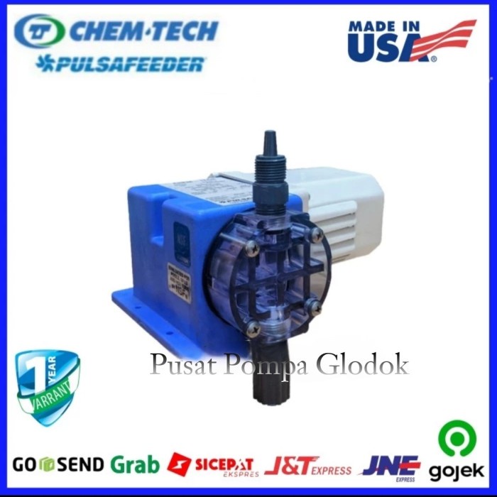 [Ori] Dosing Pump Pompa Chemical Chemtech Pulsafeeder 100-030 47 Lph 7 Bar Diskon