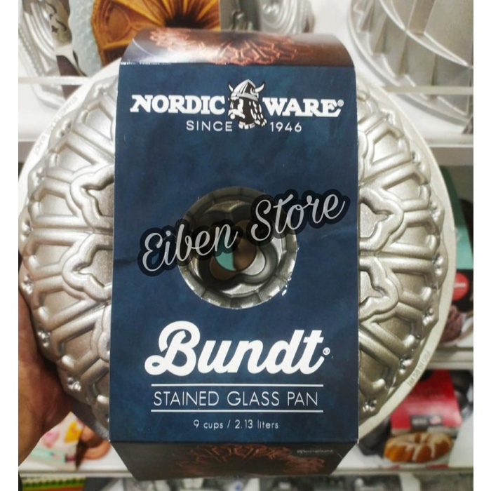 

[Baru] Nordic Ware Stained Glass Bundt Pan Terbatas
