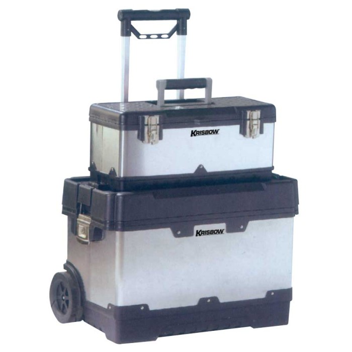 [New Ori] Roller Tool Box 20Inc24Inc 2Pcs Krisbow Kw0103407 Berkualitas