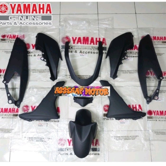 ✨Termurah Cover Full Body Halus Set Yamaha N Max Nmax Lama Old Hitam Doff Ori Berkualitas
