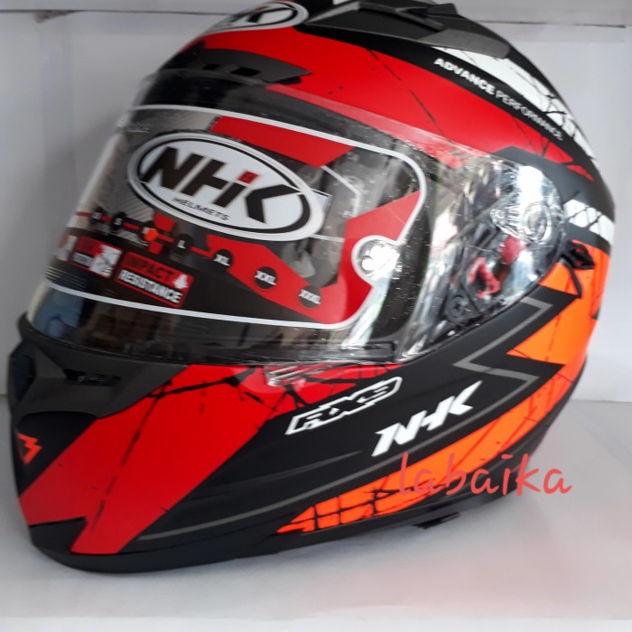 ✨Termurah Helm Nhk Rx9# Raven  Full Face  Double Visor Limited