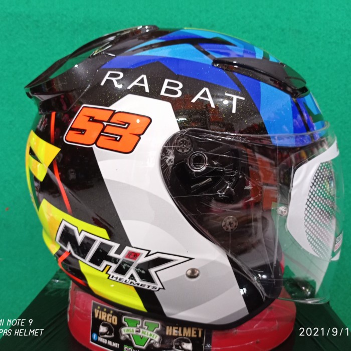 ✨Termurah Helm Nhk R1 Motif Tito Rabat Berkualitas
