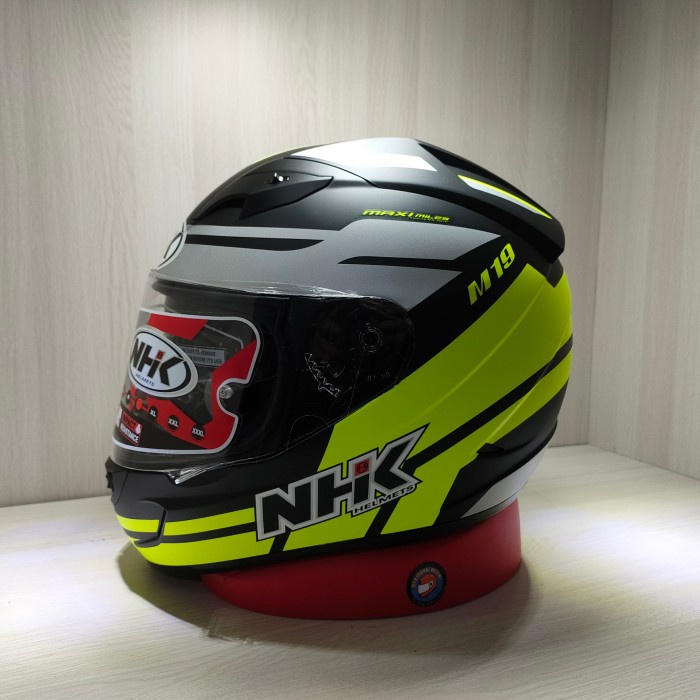 ✨Termurah Nhk Gp1000 M19 Black Yelow Doff Berkualitas