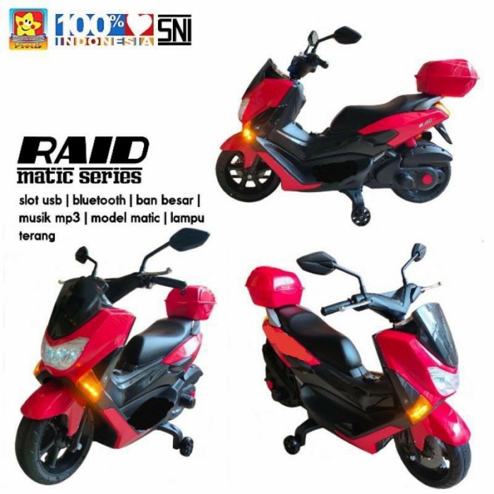 ✨Sale Motor Aki Nmax 588 Pmb . Sepeda Motor Aki Anak Terbatas