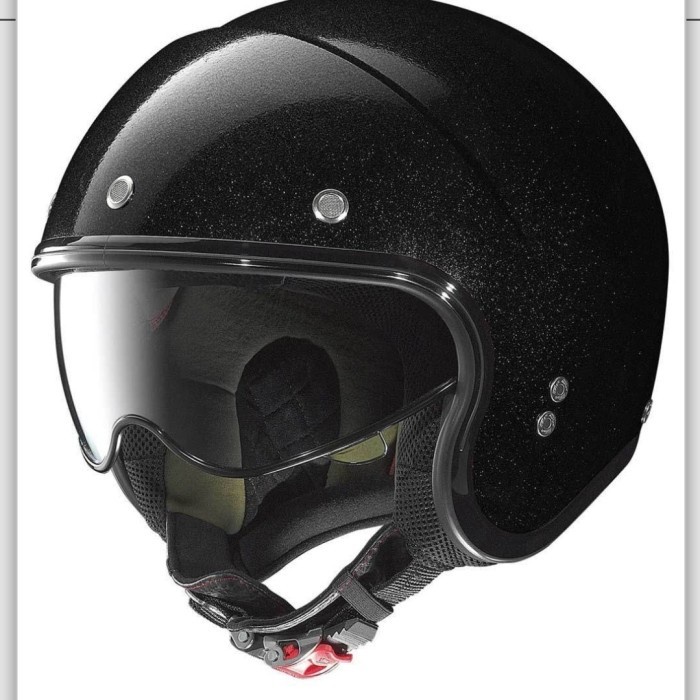 ✨Termurah Nolan N21 Durango Black Flake 41  Helm Retro Vintage  Original Nolan Diskon