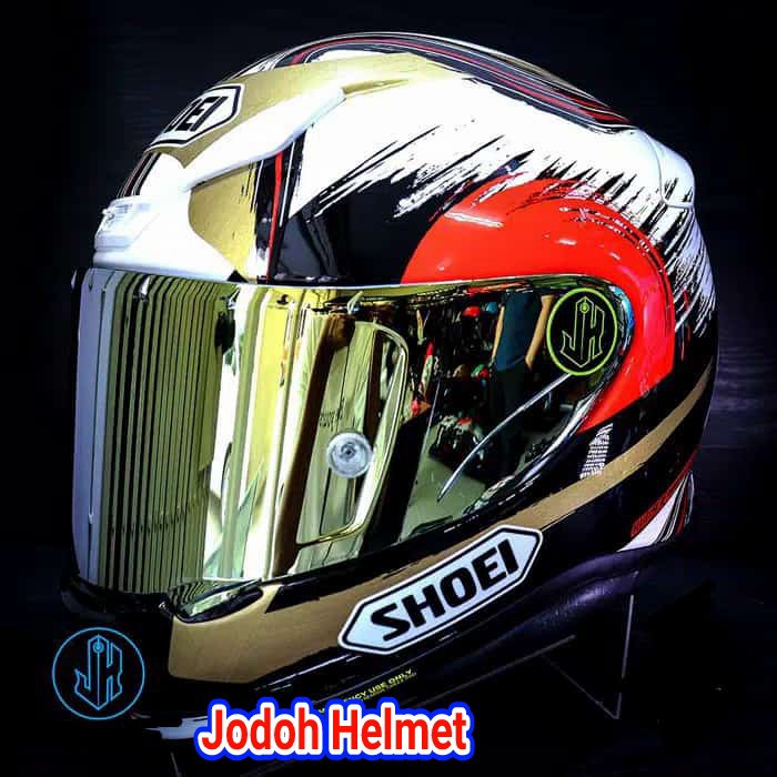 ✨Termurah Shoei Helm X Fourteen Z7Iridium Motegi2 Tc-1 Xfourteen Diskon