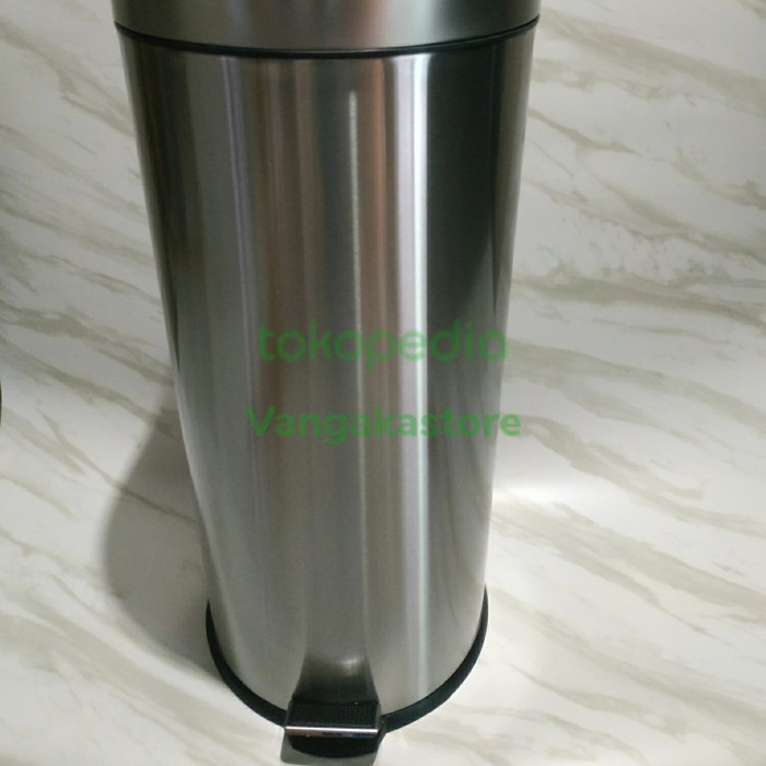 Tempat sampah 30 Liter Stainless Fingerprint Slow close Informa