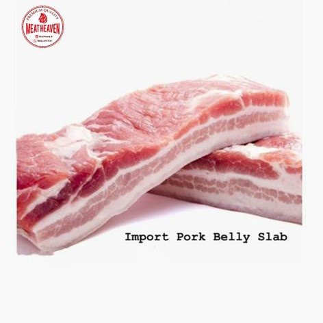 

Import Denmark Pork Belly Slab ~ 1kg