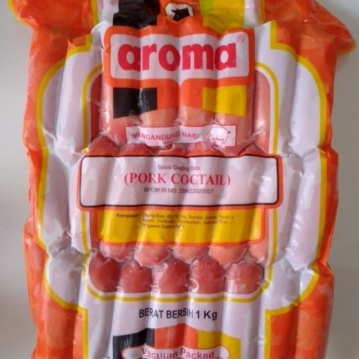 

Pork Cocktail AROMA 1 kg sosis daging babi