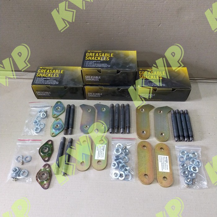 [Baru] Jeep Toyota Fj40 Greasable Pin  Shackle Old Man Emu Limited