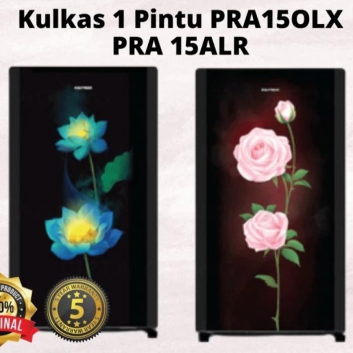 Kualitas terbaik] POLYTRON KULKAS 1 PINTU PRA 15ALR KAPASITAS 150L GARANSI