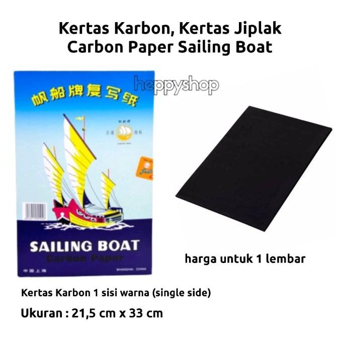 

langsung order saja] Kertas Karbon, Kertas Jiplak, Carbon Paper Sailing Boat