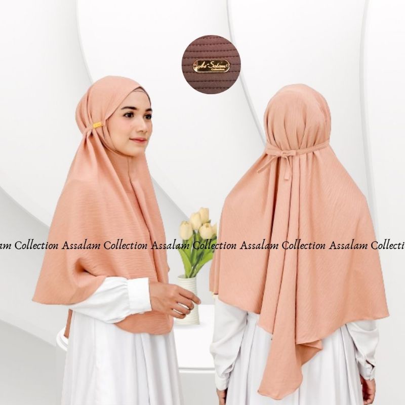 BERGO CRINKLE AIRFLOW JUMBO /JILBAB BERGO CRINKLE AIRFLOW/KERUDUNG BERGO
