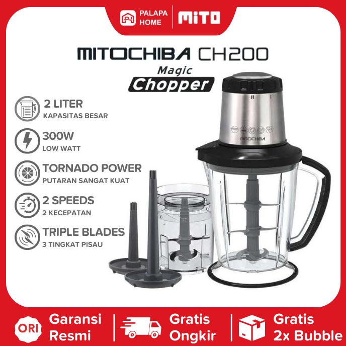 NEW(BETS) Chopper Mitochiba CH 200 Cooper Coper Blender Choper Mito CH200 Copper