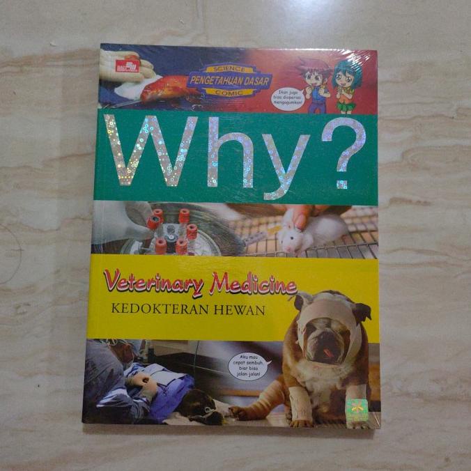 Buku Komik Why Kedokteran Hewan