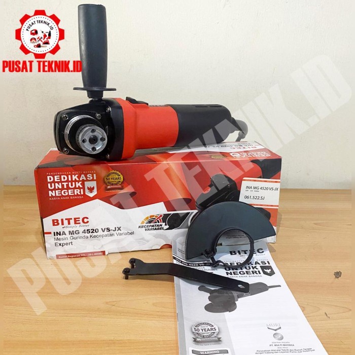 Mesin gerinda variable speed BITEC INA MG 4520 VS-JX 4INCH
