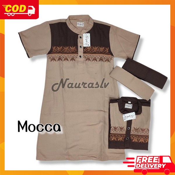 Pakean Cowo Lebaran Jubah Panjang Amak Cowo Terbaru Bju Jubah Gamiss Modern Bsju Pengajian Bocah Jub