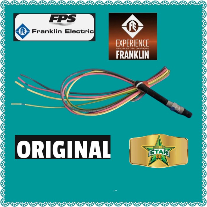 Termurah Kabel Dinamo Motor Pompa Satelit Franklin 1.5Hp 5 Kubik 1Hp 2Hp 4 Inch Diskon