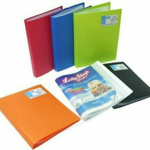 

Promo Display Book Pp Folio 60 Pockets Merk Bantex 3187