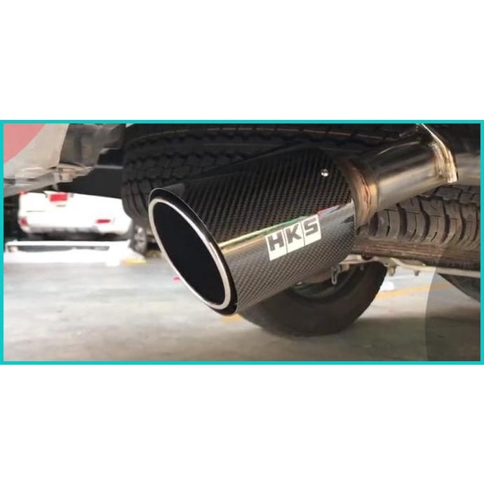 Aksesoris Muffler Exhaust Knalpot HKS Legamax Carbon Hilux Revo 16novz