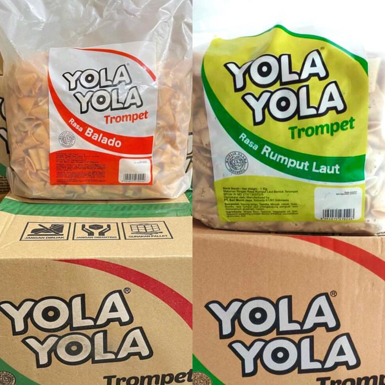 

PROMO YOLA YOLA TEROMPET ISI 2KG DUS FREE BUBBLE [BOX] TERLARIS