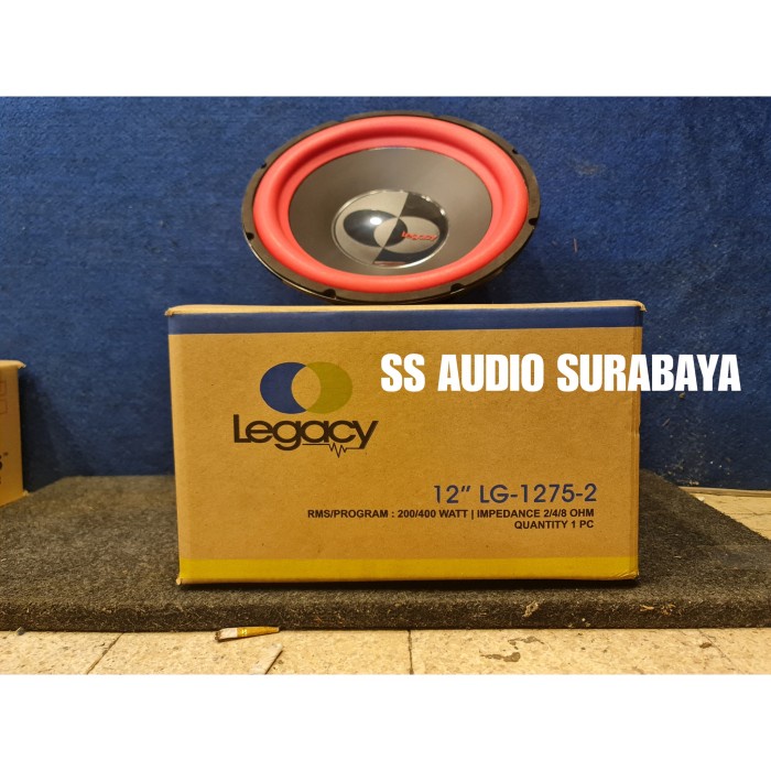 SUBWOOFER LEGACY 12 inch LG 1275-2