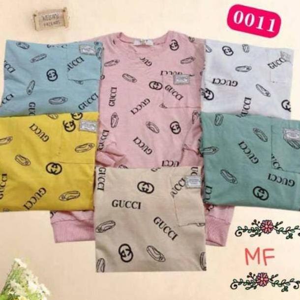 NX634 Kaos Wanita XL Fullprint MF Import Lengan Panjang Uk Standar TF1-11 STOK TERBATAS