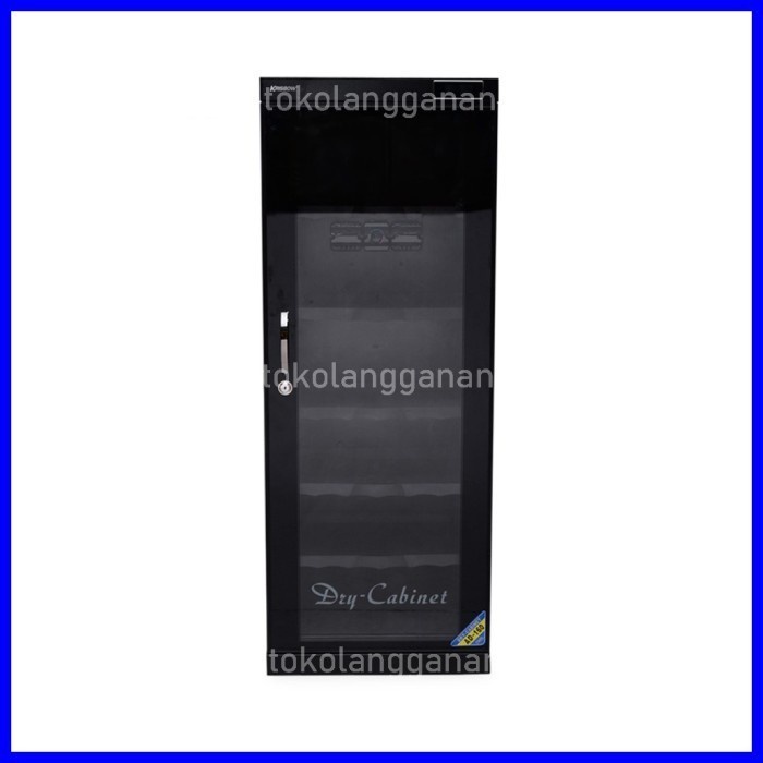 Promo Krisbow Dry Cabinet 38X45X119 Cm Ad160 - Hitam Original