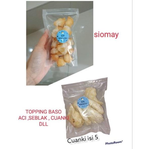 

&<&<&<&] Topping Baso Aci ( Cuanki Lidah / Siomay ) Ready
