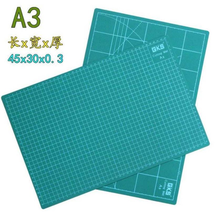 

Work Cutting Mat Pad A3 45 x 30cm - Hijau