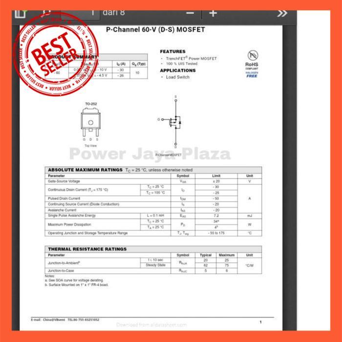 | PWP | TRANSISTOR MOSFET P CHANNEL 20P06