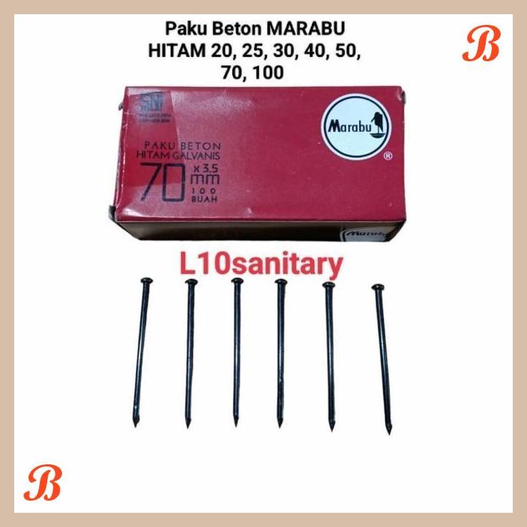 PAKU BETON MARABU HITAM / PAKU TEMBOK / PAKU BAJA HITAM MARABU