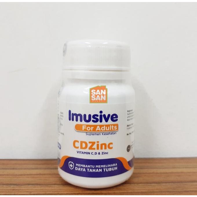 PROMO IMUSIVE CDZinc isi 60 kapsul