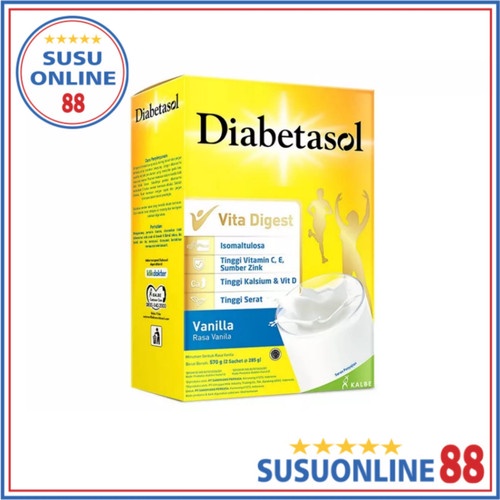 

DIABETASOL VANILA 570 GRAM VANILLA SUSU