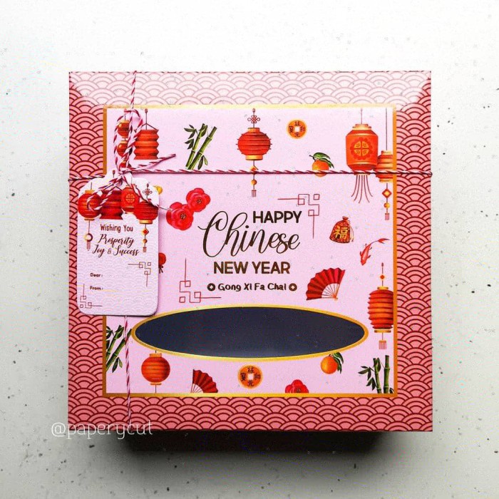 Box Imlek Dus Kue Imlek Kotak Kue Cny Box Imlek Kotak Hampers Dus Roti